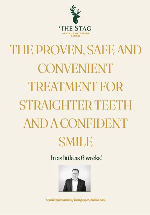 Cover of the free guide to teeth straightening